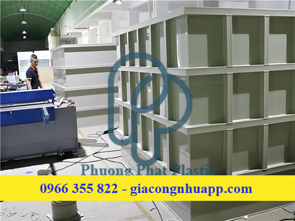 BỂ NHỰA PE PP 15M3