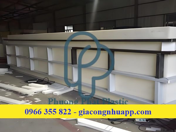 GIA CÔNG BỔN BỂ NHỰA PP PE 35M3