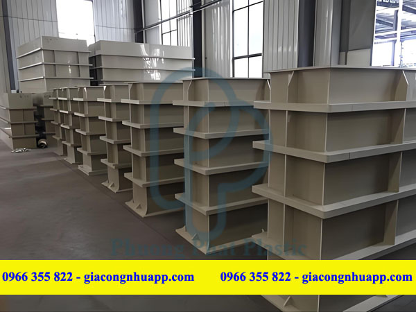 BỂ NHỰA PP 7M3 TẨY BỀ MẶT NHÔM